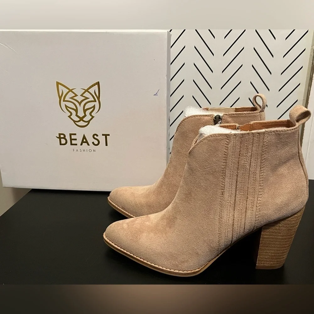 Beast Fashion, Jackie Ankle Boots NWT